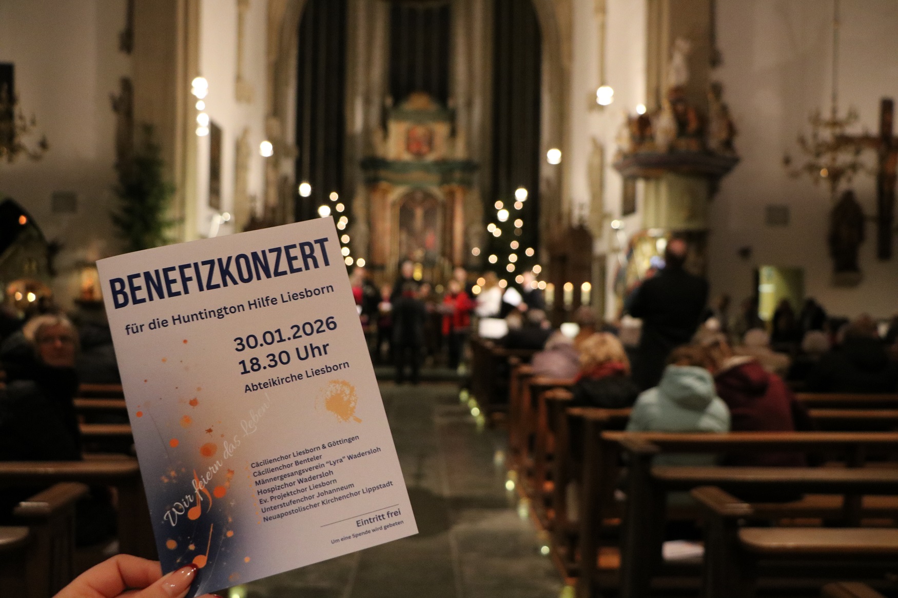 Film und Fotos: Benefizkonzert vom 30.01.2026